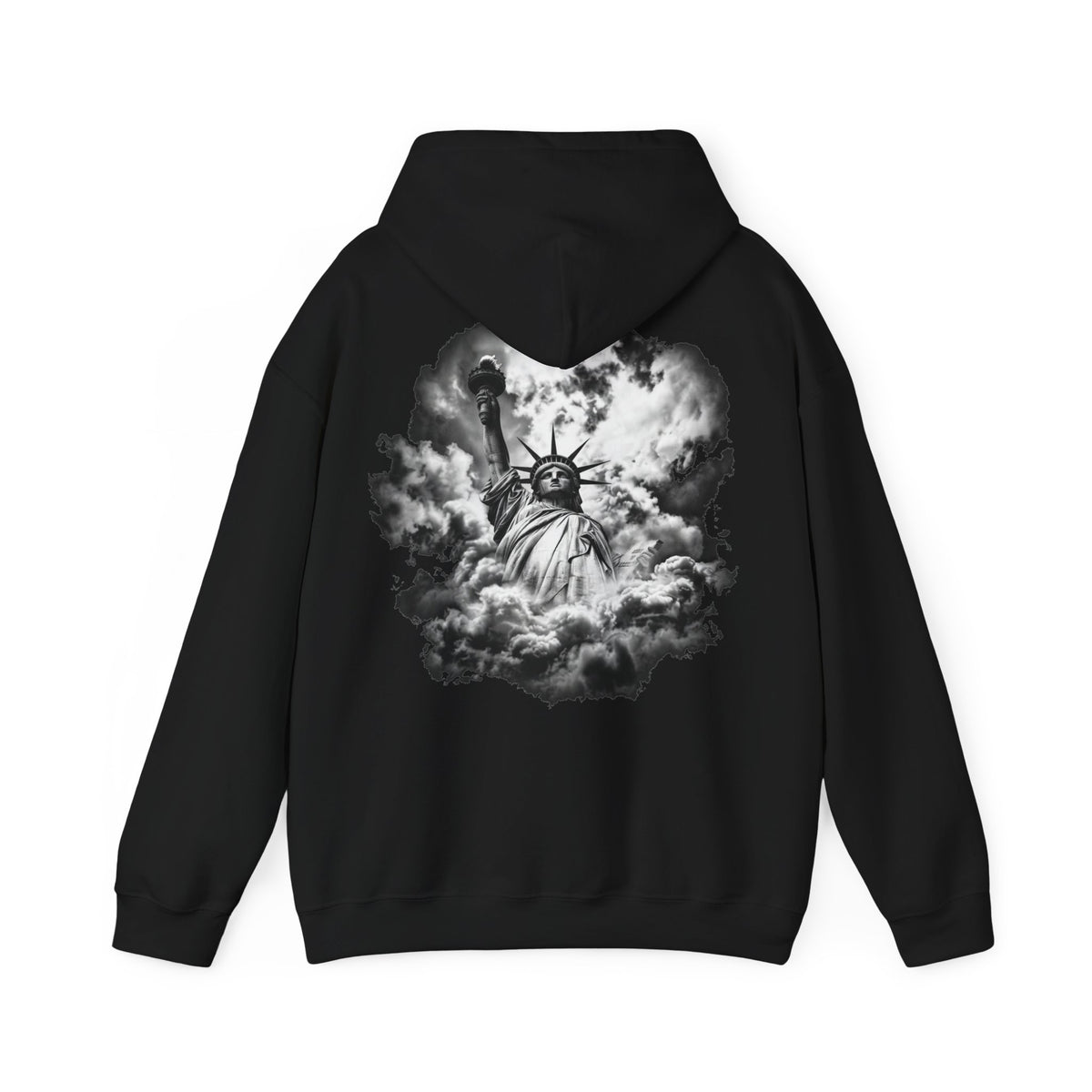 Statue of Liberty Cloudscape Hoodie