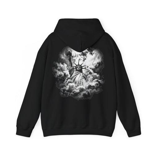 Statue of Liberty Cloudscape Hoodie