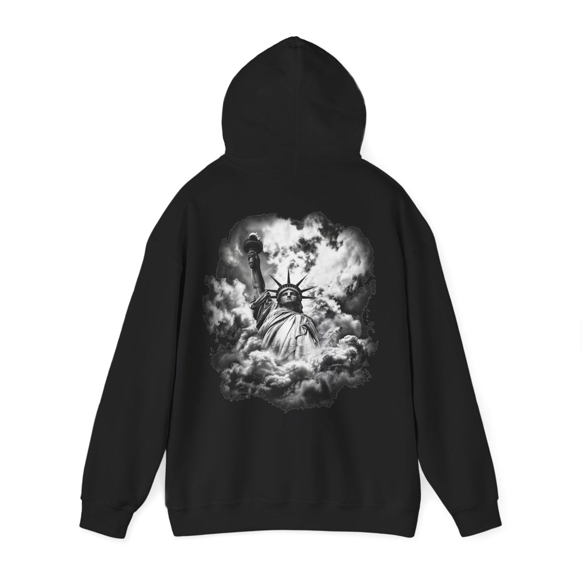 Statue of Liberty Cloudscape Hoodie