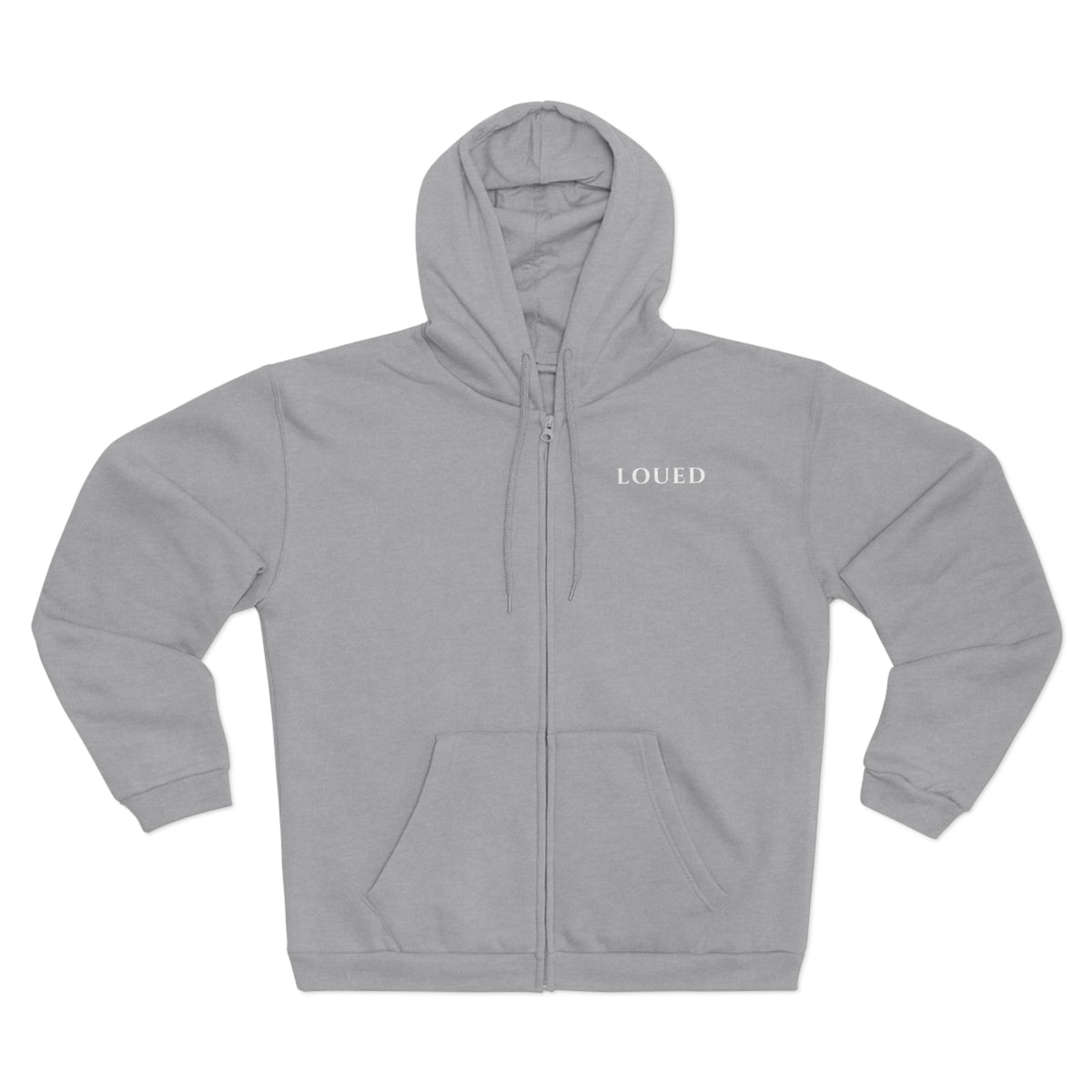 Unisex Hooded Zip Sweatshirt